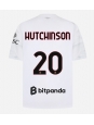 Moške Nogometnih dresov AC Milan Omari Hutchinson #20 Gostujoči 2026-27 Kratki rokavi